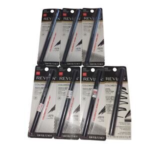 7 #003 Revlon colorstay blackest black liquid liner #112